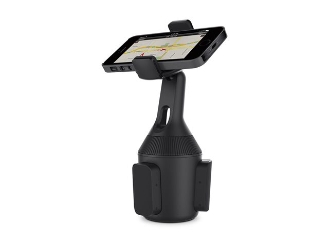 Belkin Car Cup Mount - Car holder for mobile phone - for Samsung Galaxy Note 3, Note II, S II, S4, S5