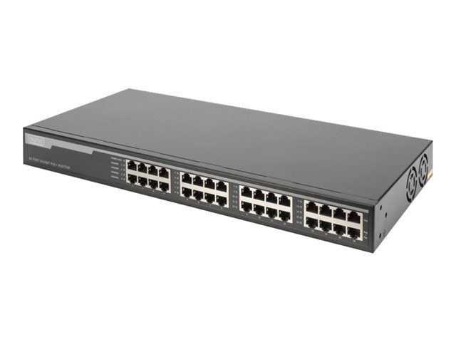 16 PORT GIGABIT POE+ INJECTOR 16 PORTS DATA IN 16 PORTS DATA OUT