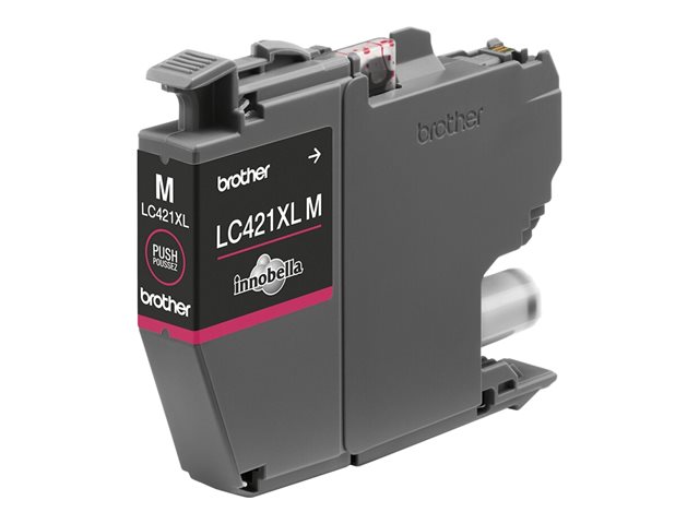 Brother LC421XLM - High Yield - magenta - original - ink cartridge - for Brother DCP-J1140DW, DCP-J1800DW, MFC-J1010DW, MFC-J1012DW