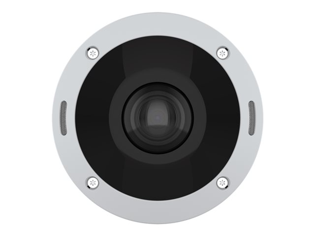 AXIS M4308-PLE - Network panoramic camera - dome - outdoor - colour (Day&Night) - 12 MP - 3840 x 2160 (panorama) / 2880 x 2880 (original) - fixed iris - fixed focal - audio - LAN 10/100 - H.264, MPEG-4, AVC, HEVC, H.265, MJPEG - PoE Class 4