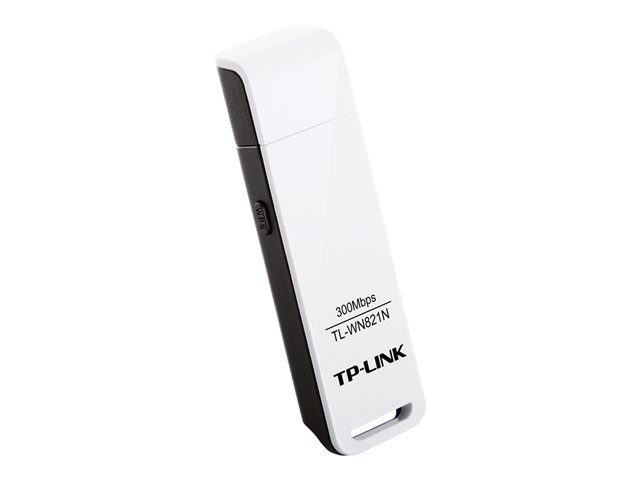 TP-Link TL-WN821N - Network adapter - USB 2.0 - 802.11b/g, 802.11n (draft 2.0)