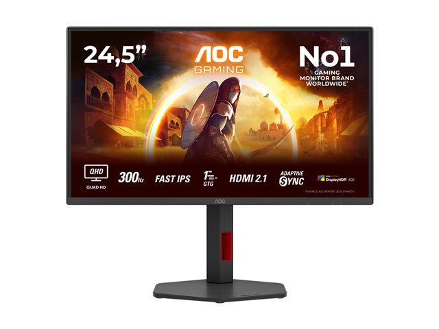 Q25G4SR 24 IPS 300Hz 2560x1440 QHD 0.3MS