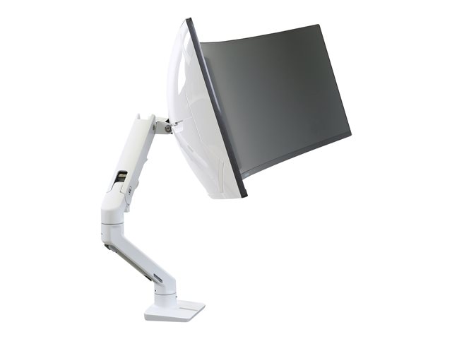 Ergotron HX - Mounting component (pivot) - heavy-duty - for LCD display - white - screen size: up to 49\" - for Ergotron HX Desk Monitor Arm, HX Wall Mount Monitor Arm