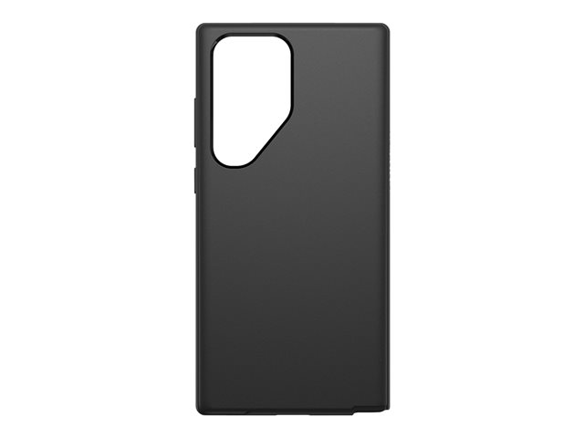 OtterBox Symmetry Series - Back cover for mobile phone - polycarbonate, synthetic rubber - black - for Samsung Galaxy S23 Ultra