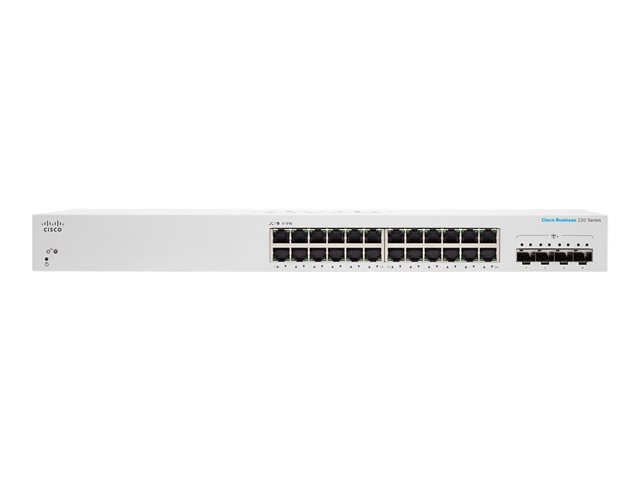 CBS220 Smart 24-port GE 4x10G SFP+
