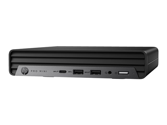 HP Pro 400 G9 - Mini - Core i5 12500T / up to 4.4 GHz - RAM 16 GB - SSD 512 GB - NVMe - UHD Graphics 770 - Gigabit Ethernet, IEEE 802.11ax (Wi-Fi 6E), Bluetooth Dual-Mode - 802.11a/b/g/n/ac/ax (Wi-Fi 6E), Bluetooth 5.3 wireless card - Win 11 Pro - monitor: none - promo - Smart Buy - with HP 2 years Next Business Day Onsite Hardware Support for Desktops
