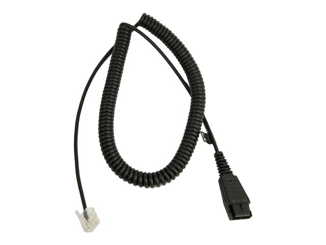 Cord QD-RJ10 (coiled) for Siemens OpenStage Connection cord