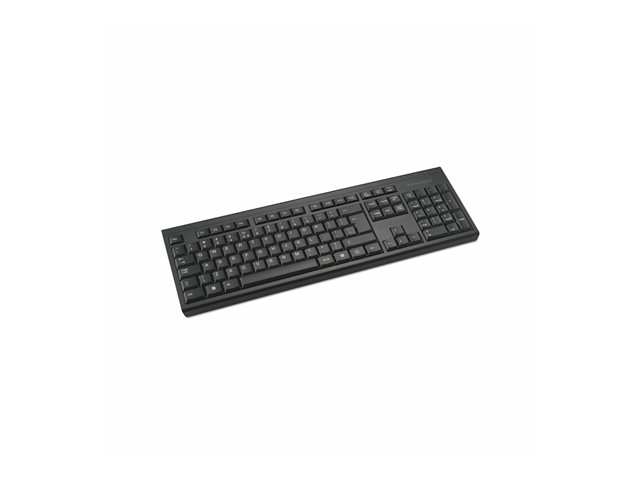Kensington KB150 EQ - Keyboard - full size - wireless - 2.4 GHz - QWERTY - retail - FSC cardboard