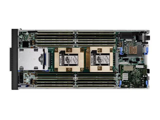 Lenovo ThinkSystem SN550 7X16 - Server - blade 2-way - 1 x Xeon Gold 5218 / up to 3.9 GHz - RAM 32 GB - SATA/PCI Express - no HDD - Matrox G200 - 10 Gigabit Ethernet - no OS - monitor: none