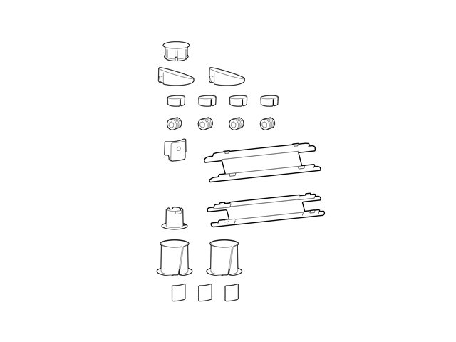 ACCESSORY SPARE PARTS KIT LX PRO DESK