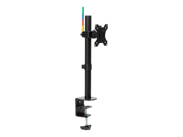 Kensington SmartFit Ergo Single Monitor Arm - Mounting kit - adjustable arm - for Monitor - black - screen size: up to 34\" - desktop, C-clamp, grommet, desk-mountable