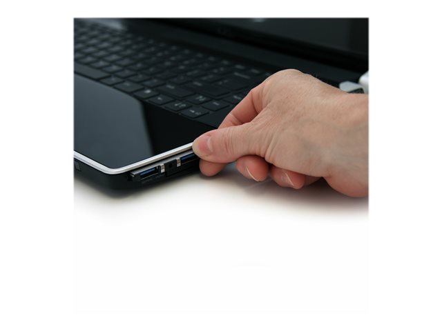 StarTech.com 2 Port Flush Mount ExpressCard 54mm SuperSpeed USB 3.0 Card Adapter with UASP - Dual Port Laptop ExpressCard USB 3 Controller (ECUSB3S254F) - USB adapter - ExpressCard - USB 3.0 x 2 - for P/N: S2510BU33PW, S251BMU3FP, S251BU31315, S3540BU33E, SM2NGFFMBU33, UNI251BMU33