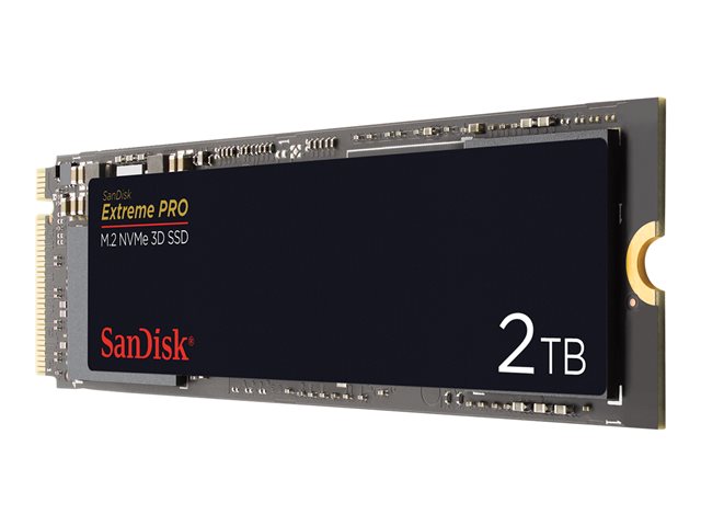 SanDisk Extreme PRO - SSD - 2 TB - internal - M.2 2280 - PCIe 3.0 x4 (NVMe)