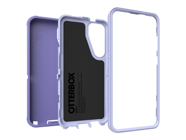 OtterBox Defender Series - Back cover for mobile phone - rugged - reinforced corners - silicone, memory foam - mountain majesty (purple) - for Samsung Galaxy S25+