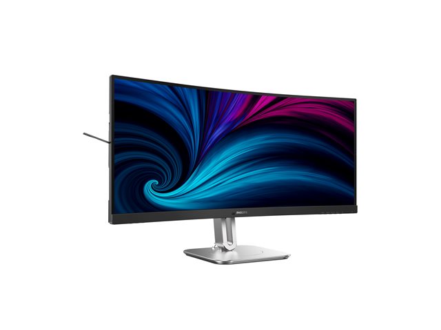Philips 34B2U5600C - 5000 Series - LED monitor - curved - USB - 34\" - 3440 x 1440 WQHD @ 120 Hz - VA - 300 cd/m² - 4000:1 - 4 ms - 2xHDMI, DisplayPort, USB-C - speakers - charcoal