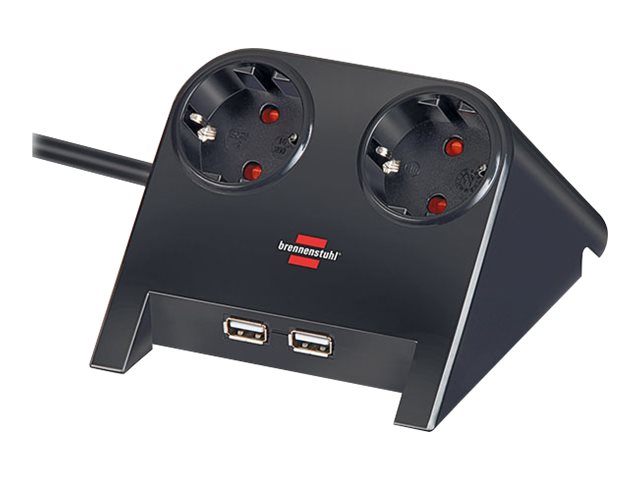 DESKTOP 2V, 2X USB CHARGER. 1 stk