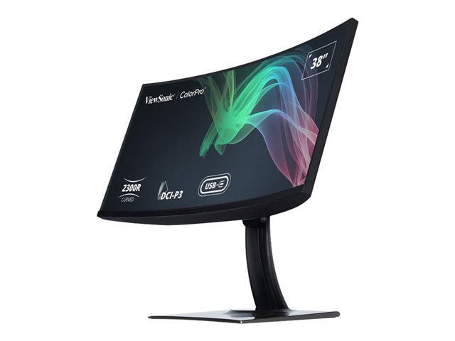38in 3840 x 1600 21:9 SuperClear IPS Curve monitor 3 sides frameless hardware calibration DCI-P3 100 sRGBHDR 10 2 HDMI DisplayPort USB type C USB ports Ethernet speakers height adjustable