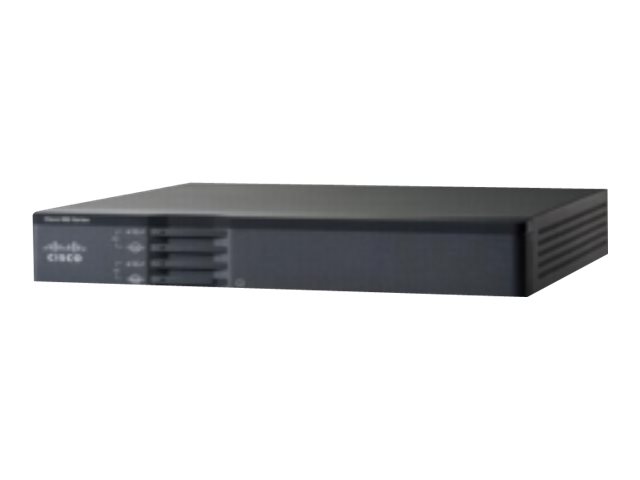 Cisco 866VAE Secure - Router - ISDN/DSL 5-port switch - 1GbE - WAN ports: 2 - refurbished