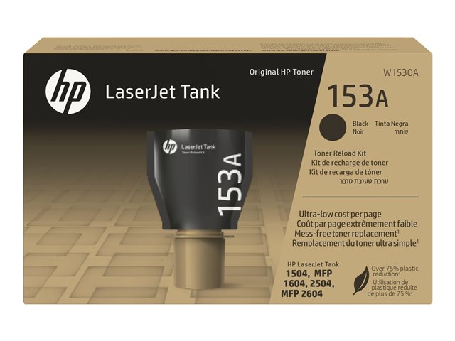 HP 153A - Black - original - LaserJet - toner cartridge (W1530A) - for LaserJet Tank MFP 1602w, MFP 1604w, MFP 2602dn, MFP 2604sdw, MFP 2606dn, MFP 2606sdw