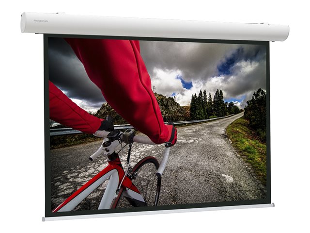 Projecta Elpro Concept HDTV Format - Projectiescherm - aan het plafond monteerbaar, monteerbaar aan muur - gemotoriseerd - 230 V - 158\" (402 cm) - 16:9 - Matte White - RAL 9016, verkeerwit