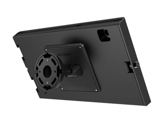 Compulocks Galaxy Tab A9+ Apex Enclosure Tilting Wall Mount - Mounting kit (enclosure) - exposed front/back camera and sensors - for tablet - tilting - lockable - aluminium, metal frame - black - screen size: 11\" - wall-mountable - for Samsung Galaxy