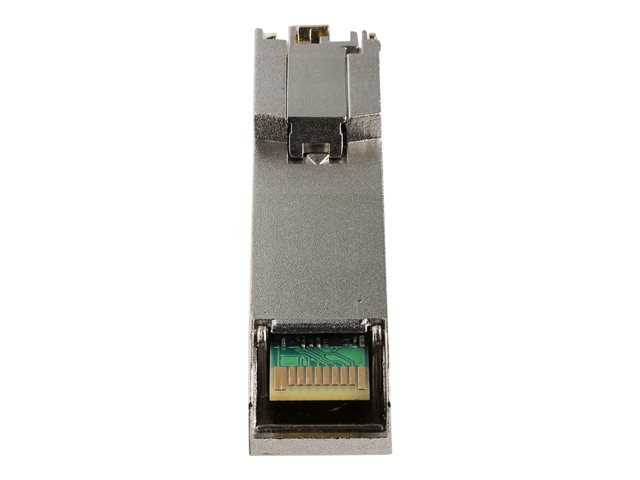 StarTech.com HPE JL563A Compatible SFP+ Module, 10GBASE-T, SFP to RJ45 Cat6/Cat5e, 10GE Gigabit Ethernet SFP+, RJ-45 (Copper) 30m, HPE 8320, 8325-48Y8, 10Gbps SFP+ Module Transceiver - Lifetime Warranty (JL563A-ST) - SFP+ transceiver module (equivalent to: HP JL563A) - 10GbE - 10GBase-T, 1000Base-T, 100Base-TX, 10Base-T - RJ-45 - up to 30 m - for HPE Aruba 8320, 8325-48Y8C, MACsec Advanced Module, CX 10000 Empty Chassis