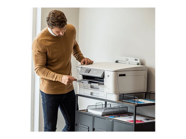 Brother HL-J6010DW - Printer - colour - Duplex - ink-jet - A3/Ledger - 1200 x 4800 dpi - up to 30 ppm (mono) / up to 30 ppm (colour) - capacity: 600 sheets - USB 2.0, LAN, Wi-Fi(n), USB 2.0 host, NFC