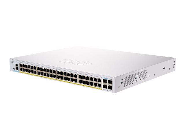 Cisco Business 350 Series 350-48T-4X - Switch - L3 - Managed - 48 x 10/100/1000 + 4 x 10 Gigabit SFP+ - rack-mountable