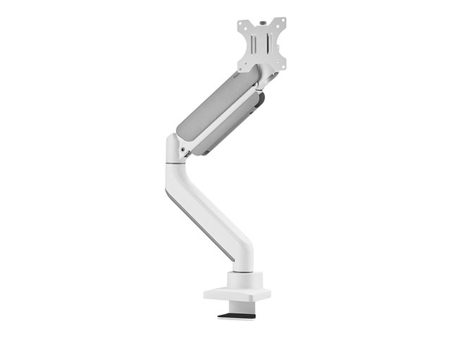 Neomounts DS70PLUS-450WH1 - Mounting kit (desk mounting arm) - full-motion - for curved LCD display - steel - white - screen size: 17\"-49\"