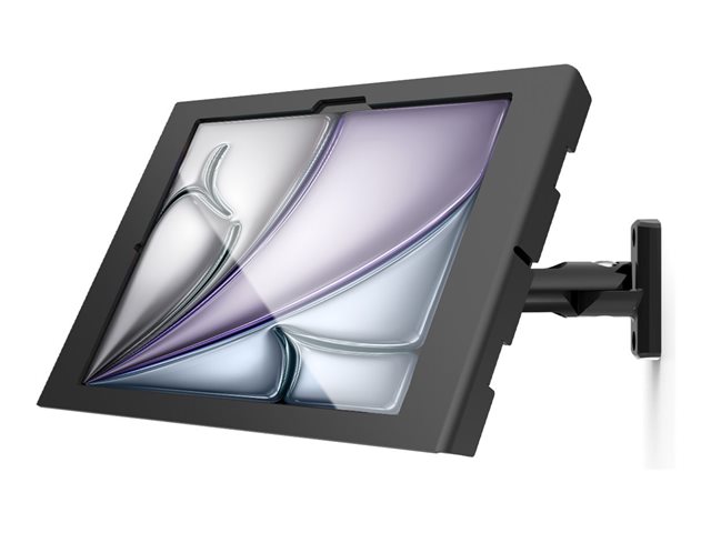 Compulocks iPad Air M2 13\" (2024), Apex Enclosure Swing Wall Mount - Mounting kit (stand, enclosure, wall mount) - for tablet - swing - metal frame - black - screen size: 13\" - wall-mountable - for Apple 13-inch iPad Air (M2)