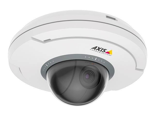 AXIS M5075-G - Network surveillance camera - PTZ - dome - colour (Day&Night) - 2 MP - 1920 x 1080 - 1080p - motorized - audio - LAN 10/100 - H.264, HEVC, H.265, MPEG-4 AVC, MPEG-4 Part 10, MPEG-H Part 2 - PoE Plus Class 3