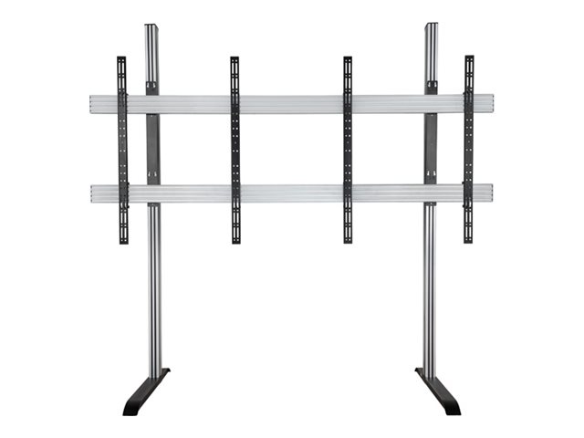 B-TECH System X BT83LAEC015-S - Stand - free-standing - for All-In-One - black with black column - screen size: 136\" - floor-standing