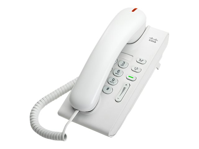Cisco Unified IP Phone 6901 Standard - VoIP phone - SCCP - arctic white