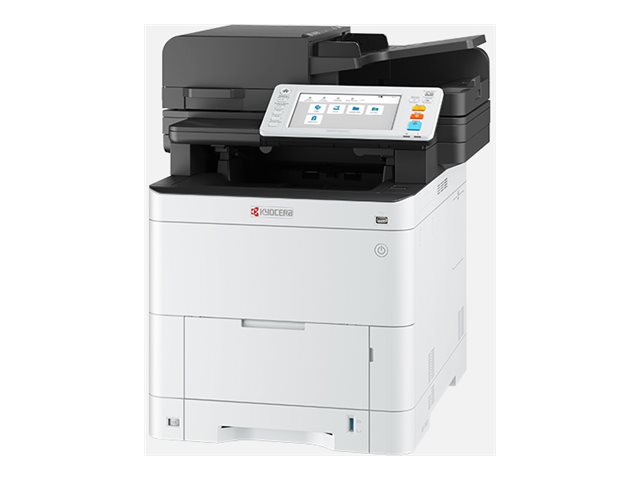 Kyocera ECOSYS MA3500cix - Multifunction printer - colour - laser - Legal (216 x 356 mm)/A4 (210 x 297 mm) (original) - A4/Legal (media) - up to 35 ppm (copying) - up to 35 ppm (printing) - 450 sheets - USB 2.0, Gigabit LAN, USB host