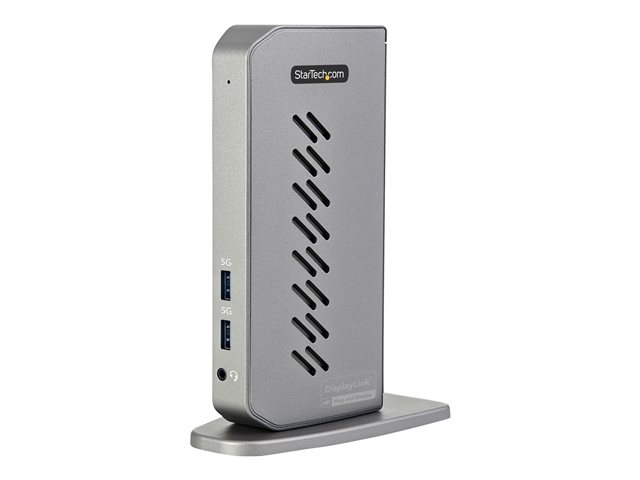 StarTech.com USB-C USB-A Dock, Hybrid Universal USB 3.0 Docking Station for USB-C or USB-A Laptop, Dual Monitor 4K 60Hz HDMI/DisplayPort, 6x USB-A Hub, Gigabit Ethernet, USB 3.1/3.2 Gen 1 - Dual 4K USB-C Dock (DK30A2DHUUE) - Docking station - USB - 2 x HDMI, 2 x DP - 1GbE - 40 Watt