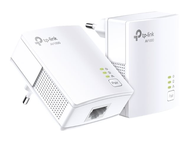 TP-Link TL-PA7017 KIT - V4 - Starter Kit - powerline adapter kit 1GbE, HomePlug AV (HPAV), HomePlug AV (HPAV) 2.0, IEEE 1901 - - wall-pluggable (pack of 2)