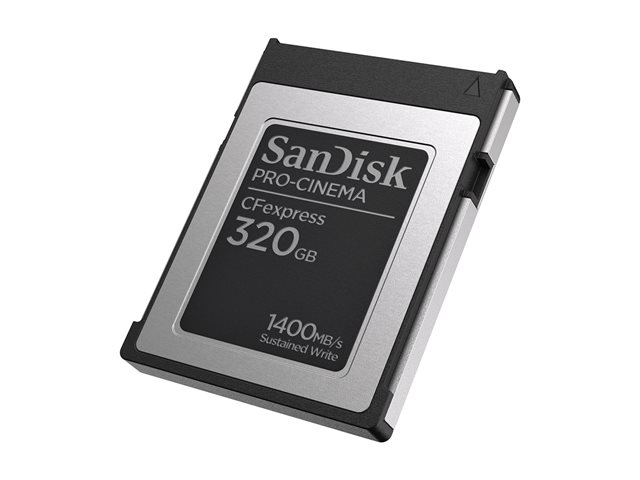 SanDisk PRO-CINEMA - Flash memory card - 320 GB - CFexpress Type B