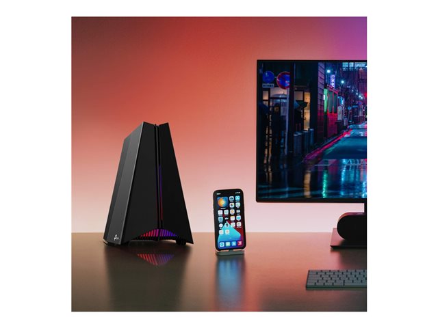 Archer GE550BE9300 Tri-Band Wi-Fi 7 Gaming RouterBlazing-Fast Gaming Wi-Fi up to 9220 Mbps: Delivering 5764 Mbps on a 6 GHz band, 2882 Mbps on a 5 GHz band, and 574 Mbps on a 2.4 GHz band, Archer GE550 is always ready for the fiercest battles. Keep y