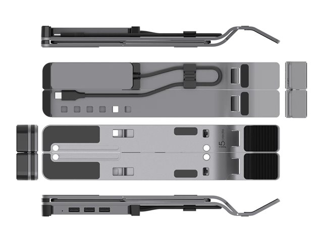 Laptop Stand with USB 4-Port Hub