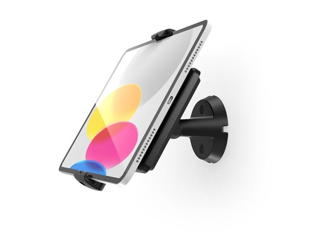 Compulocks Universal Tablet Cling Tilting Wall Mount - Mounting kit (tilt wall mount) - for tablet - universal, cling - aluminium - black - screen size: 7\"-13\"