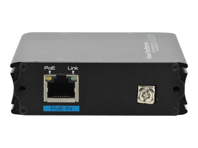 DIGITUS FAST ETHERNET REPEATERPOE+ WITH 1X INPUT AND 2X OUTPUT