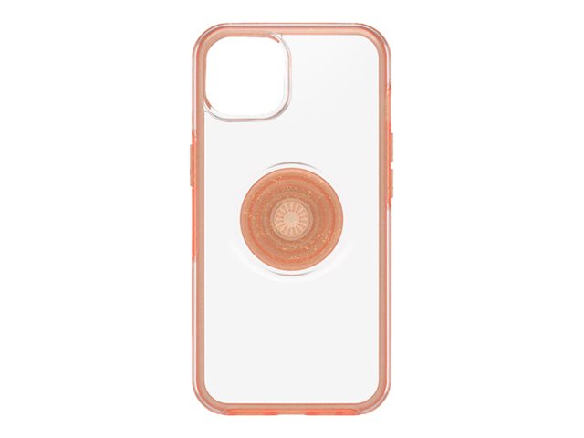 Otter+Pop Symmetry Clear iPhone 13 Melondramatic - clear/coral