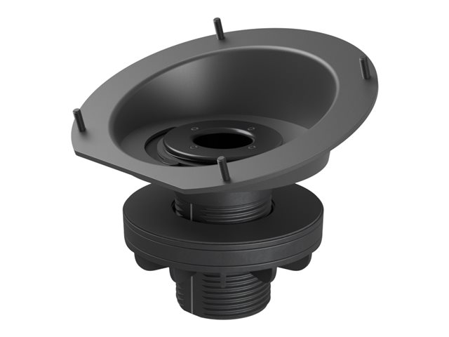 Logitech Tap Riser Mount - Video conferencing controller mounting kit - graphite - for Room Solution Base Bundle, Huddle, Large, Tap for Google Hangouts Meet