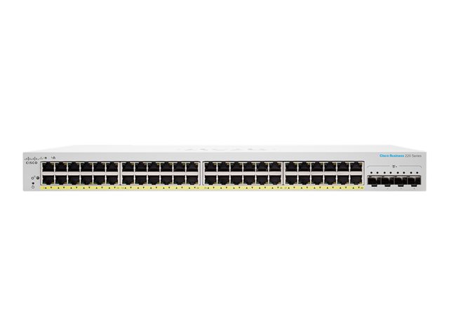 CBS220 Smart 48-port GE Full PoE 4x10G
