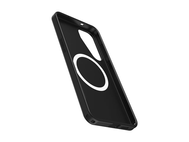 OtterBox Symmetry Series - Back cover for mobile phone - with magnets - polycarbonate, thermoplastic elastomer (TPE) - black - for Samsung Galaxy S25+