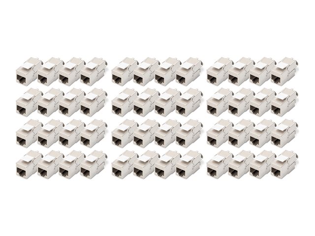 CAT 6A Keystone Jack shielded 48 pcs.