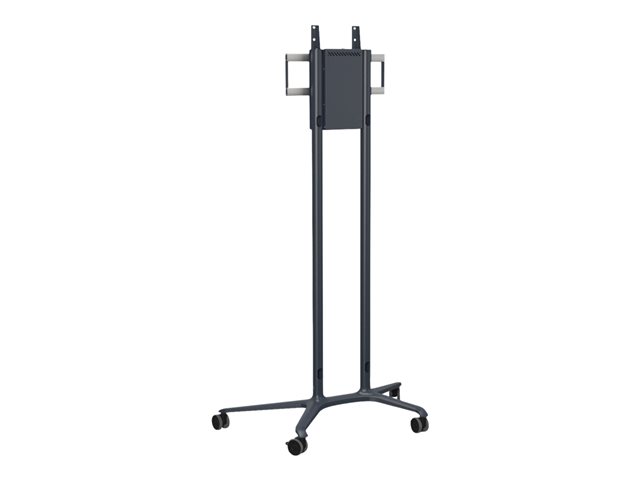 NEC PD04 - Cart - for interactive flat panel - tipster - dark grey, RAL 7016 - screen size: 32\"-75\" - mounting interface: 100 - 200 mm - 400 - 400 mm