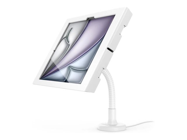Compulocks iPad Pro M4 13\" (2024), Apex Enclosure Tablet Printer Kiosk - Stand - kiosk style - for printer / tablet - lockable - high-grade aluminium - black - screen size: 13\" - mounting interface: 100 x 100 mm - counter, free-standing - for Apple 1