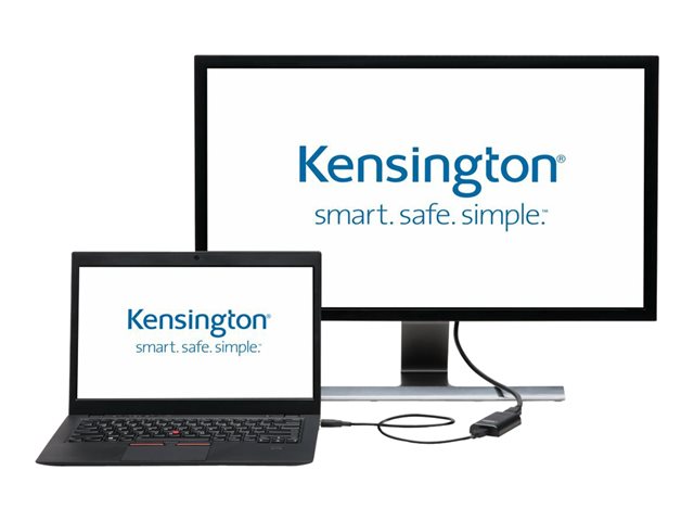 Kensington VP4000 4K Video Adapter - Adapter - DisplayPort male to HDMI female