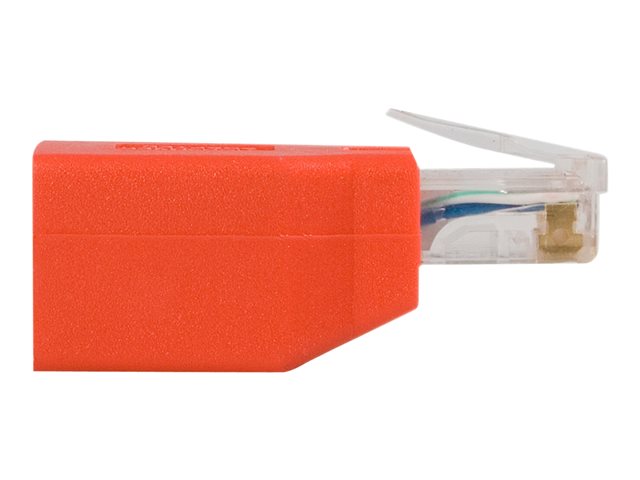 StarTech.com Cat6 Cable - Cat6 Crossover Adapter - GbE - Red - Ethernet Network Cable (C6CROSSOVER) - Crossover adapter - RJ-45 (M) to RJ-45 (F) - CAT 6 - red